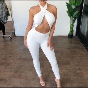 Halter top pant suit *brand new*